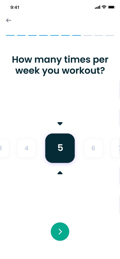 How many times per week you workout